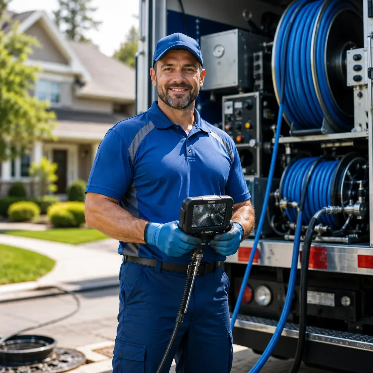 Local outdoor drain cleaning specialists in Byron, NY